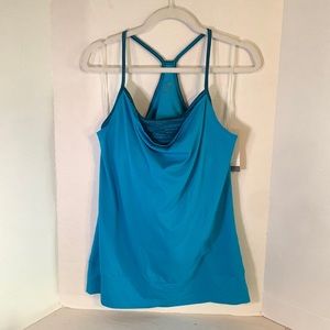 NWT: Womens Size Large Athletic Tank Top w/ Built In Sports Bra by Champion